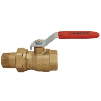 Ball Valve PN 16, socket x connection nipple, DZR